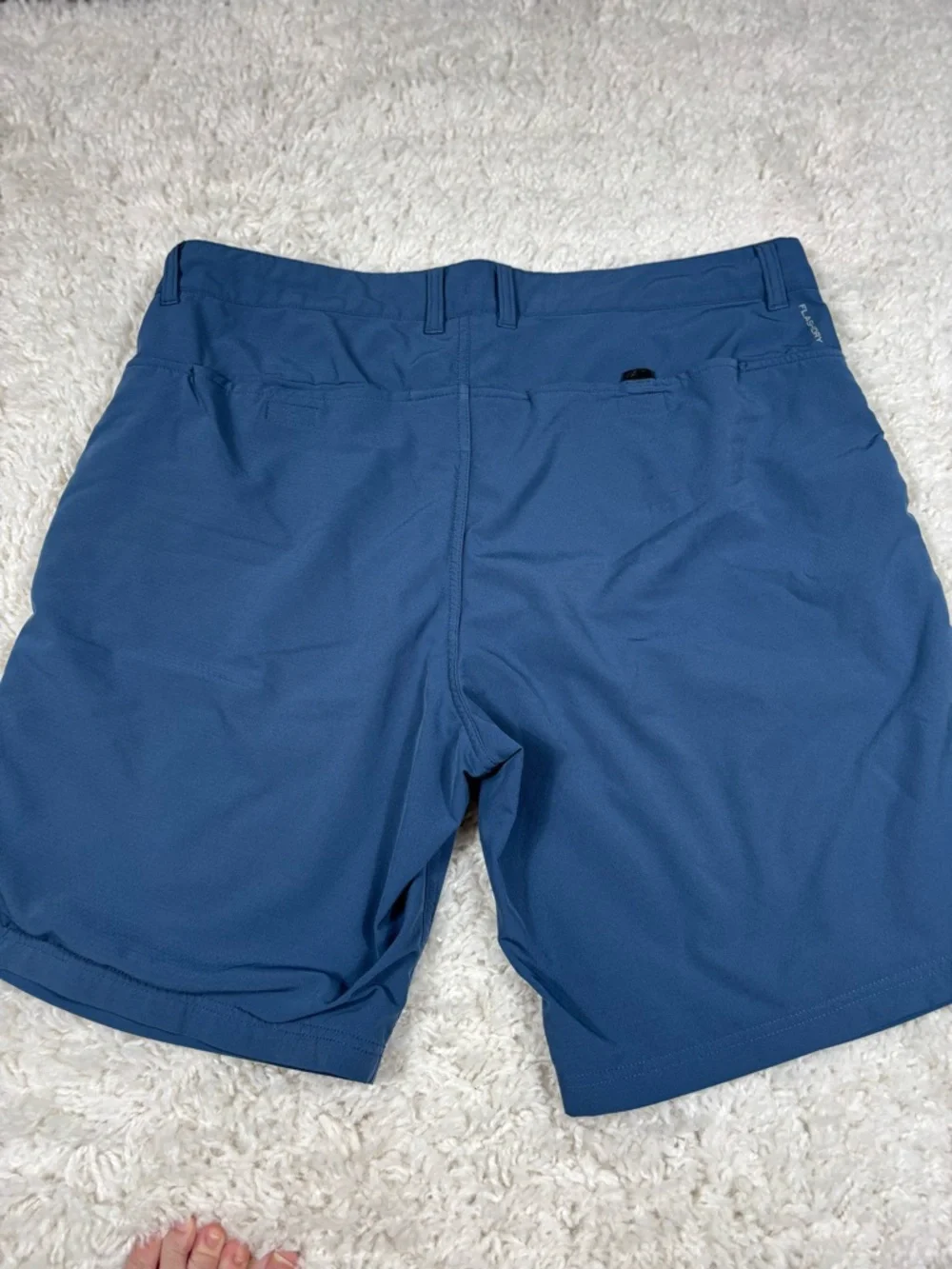 The North Face Paramount Active Shorts Mens 36 Blue FlashDry Hiking Stretch